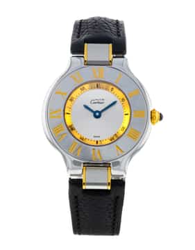 Cartier Must De 21 W10073F4 2.5コマ 楽天市場】Cartier(カルティエ) マスト21 コンビ W10073F4 白